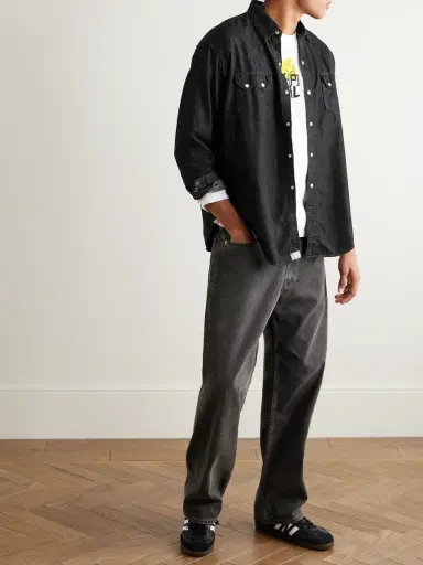 OrSlow Cotton-Chambray Western Shirt - Men | Thumbnail 2 OrSlow Cotton-Chambray Western Shirt - Men | Thumbnail 2