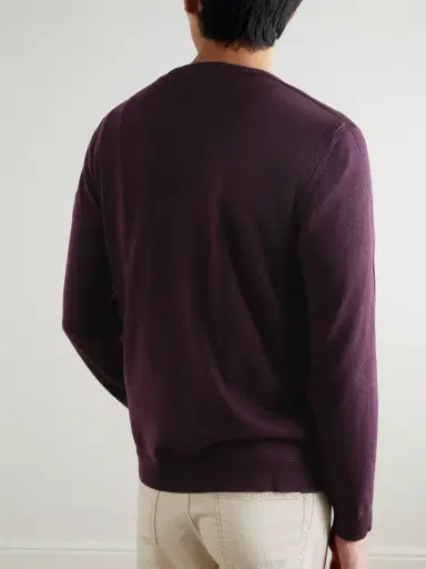 MR P. Rib-Detailed Merino Wool Sweater - Men | Thumbnail 4 MR P. Rib-Detailed Merino Wool Sweater - Men | Thumbnail 4