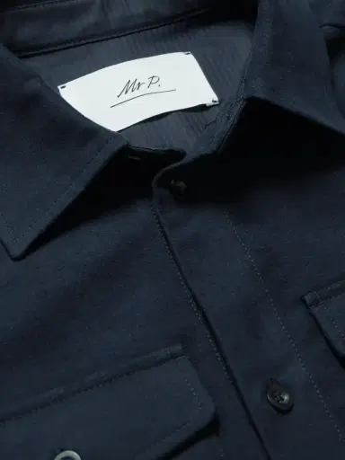 MR P. Organic Cotton-Blend Moleskin Overshirt - Men | Thumbnail 5 MR P. Organic Cotton-Blend Moleskin Overshirt - Men | Thumbnail 5
