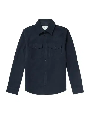 MR P. Organic Cotton-Blend Moleskin Overshirt - Men | Thumbnail 1 MR P. Organic Cotton-Blend Moleskin Overshirt - Men | Thumbnail 1