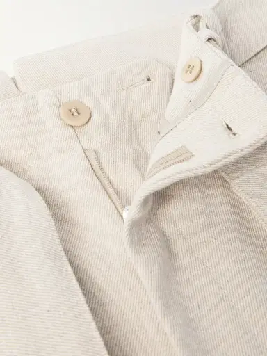 Stòffa Straight-Leg Belted Cotton-Twill Trousers - Men | Thumbnail 6 Stòffa Straight-Leg Belted Cotton-Twill Trousers - Men | Thumbnail 6