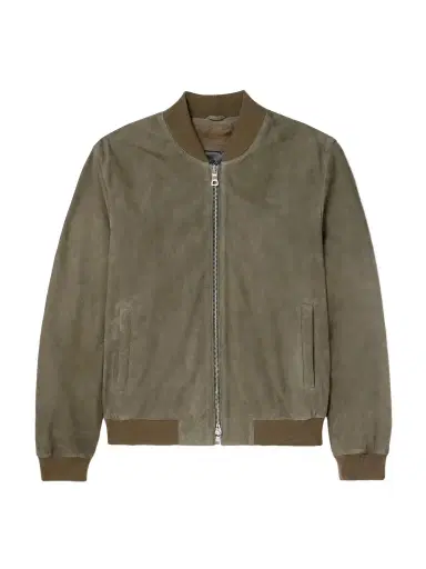 MR P. Suede Bomber Jacket - Men | Thumbnail 1 MR P. Suede Bomber Jacket - Men | Thumbnail 1