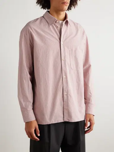 A Kind Of Guise Gusto triped Cotton-Poplin Shirt - Men | Thumbnail 3 A Kind Of Guise Gusto triped Cotton-Poplin Shirt - Men | Thumbnail 3