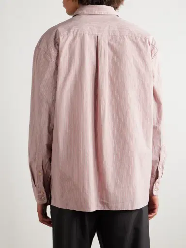 A Kind Of Guise Gusto triped Cotton-Poplin Shirt - Men | Thumbnail 4 A Kind Of Guise Gusto triped Cotton-Poplin Shirt - Men | Thumbnail 4