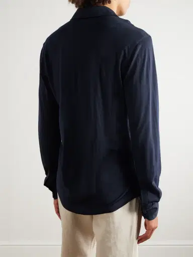 Orlebar Brown Sebastian Slim-Fit Merino Wool-Jersey Polo Shirt - Men | Thumbnail 3 Orlebar Brown Sebastian Slim-Fit Merino Wool-Jersey Polo Shirt - Men | Thumbnail 3
