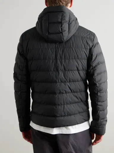 Canada Goose Crofton Logo-Appliquéd Quilted Enduraluxe® Hooded Down Jacket - Men | Thumbnail 4 Canada Goose Crofton Logo-Appliquéd Quilted Enduraluxe® Hooded Down Jacket - Men | Thumbnail 4