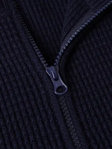 Stone Island STONE ISLAND GHOST Waffle-Knit Virgin Wool Zip-Up Cardigan - Men | Thumbnail 4 Stone Island STONE ISLAND GHOST Waffle-Knit Virgin Wool Zip-Up Cardigan - Men | Thumbnail 4