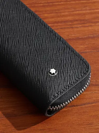 Montblanc Cross-Grain Leather Pen Pouch - Men | Thumbnail 3 Montblanc Cross-Grain Leather Pen Pouch - Men | Thumbnail 3