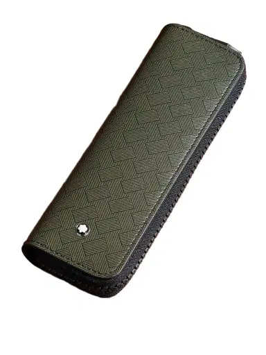 Montblanc Textured-Leather Pen Pouch - Men | Thumbnail 1 Montblanc Textured-Leather Pen Pouch - Men | Thumbnail 1