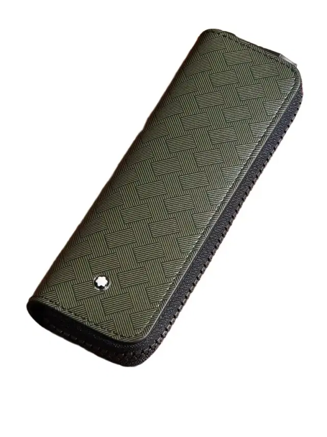 Textured-Leather Pen Pouch - Men Textured-Leather Pen Pouch - Men