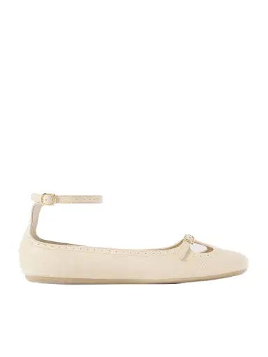 Chloé Misty Laser-cut Leather Ballet Flats | Thumbnail 1 Chloé Misty Laser-cut Leather Ballet Flats | Thumbnail 1