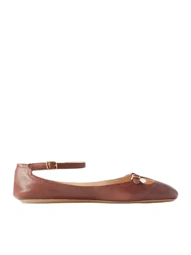 Chloé Misty Laser-cut Leather Ballet Flats | Thumbnail 1 Chloé Misty Laser-cut Leather Ballet Flats | Thumbnail 1