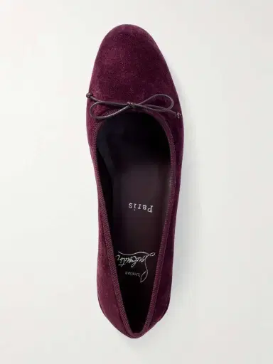 Christian Louboutin Sweetie Jane Suede Ballet Flats | Thumbnail 5 Christian Louboutin Sweetie Jane Suede Ballet Flats | Thumbnail 5