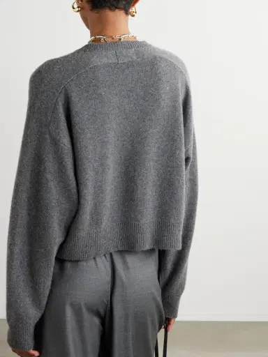Loulou de Saison Anzor Cashmere Sweater | Thumbnail 3 Loulou de Saison Anzor Cashmere Sweater | Thumbnail 3