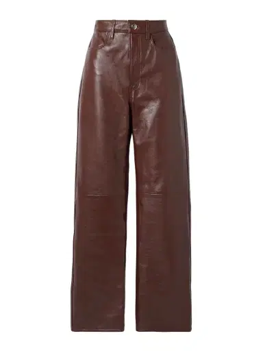 RÙADH The Quinn Leather Straight-leg Pants | Thumbnail 1 RÙADH The Quinn Leather Straight-leg Pants | Thumbnail 1
