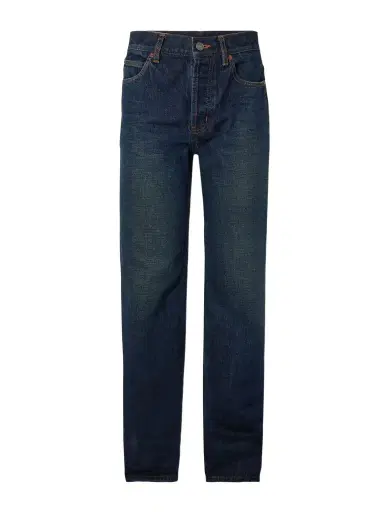 Saint Laurent Nico Mid-rise Straight-leg Jeans | Thumbnail 1 Saint Laurent Nico Mid-rise Straight-leg Jeans | Thumbnail 1