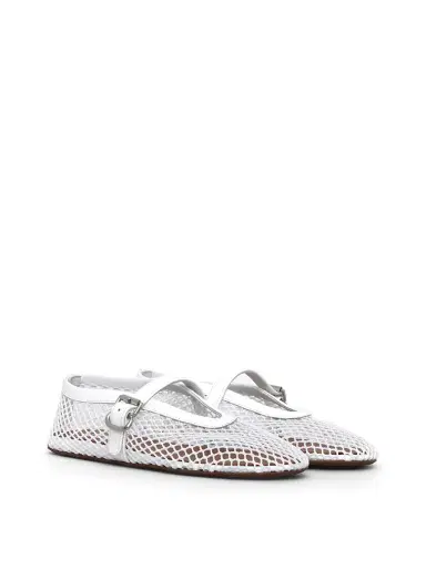 Alaïa Fishnet Ballet Flats | Thumbnail 2 Alaïa Fishnet Ballet Flats | Thumbnail 2