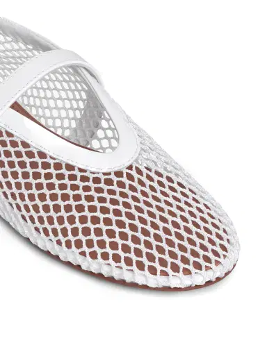 Alaïa Fishnet Ballet Flats | Thumbnail 4 Alaïa Fishnet Ballet Flats | Thumbnail 4
