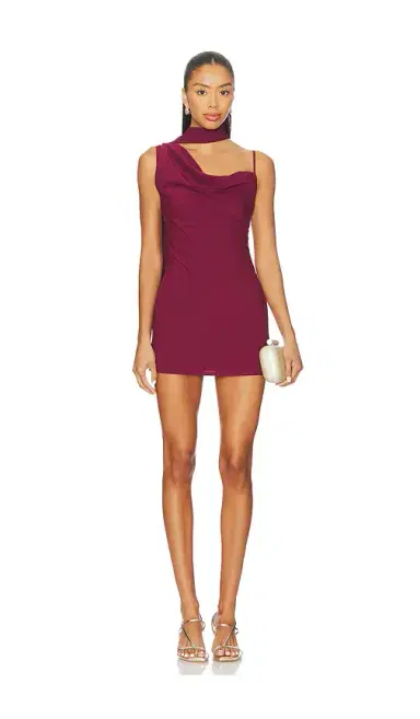 superdown Beatrice Drape Mini Dress | Thumbnail 1 superdown Beatrice Drape Mini Dress | Thumbnail 1