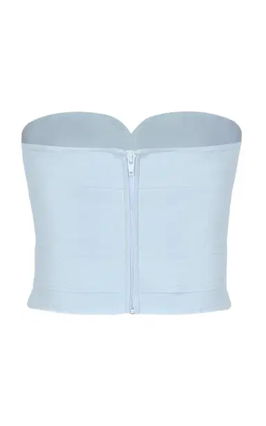 Andres Otalora Sea Incierto Linen Cropped Top | Thumbnail 6 Andres Otalora Sea Incierto Linen Cropped Top | Thumbnail 6