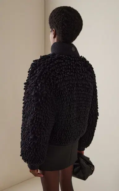 Moncler Genius x EE72 by Edward Enninful Wool-Blend Down Cardigan | Thumbnail 4 Moncler Genius x EE72 by Edward Enninful Wool-Blend Down Cardigan | Thumbnail 4