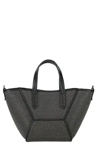 Brunello Cucinelli Mini BC Duo Bag - Ultra Black Precious | Thumbnail 1 Brunello Cucinelli Mini BC Duo Bag - Ultra Black Precious | Thumbnail 1