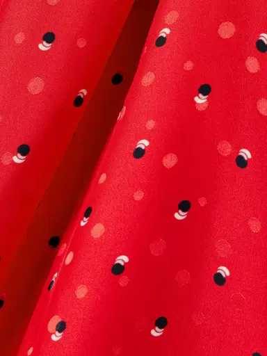 Acne Studios Scarf-detailed Printed Silk-jacquard Top | Thumbnail 4 Acne Studios Scarf-detailed Printed Silk-jacquard Top | Thumbnail 4