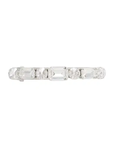 Jennifer Behr Justine Silver-tone Crystal Hair Clip | Thumbnail 1 Jennifer Behr Justine Silver-tone Crystal Hair Clip | Thumbnail 1
