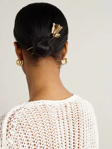 Jennifer Behr Danu Gold-plated Hair Slide | Thumbnail 2 Jennifer Behr Danu Gold-plated Hair Slide | Thumbnail 2