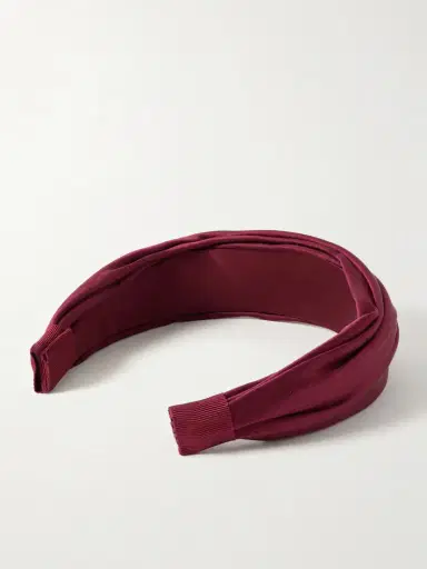 Jennifer Behr Sabrina Ruched Satin Headband | Thumbnail 3 Jennifer Behr Sabrina Ruched Satin Headband | Thumbnail 3