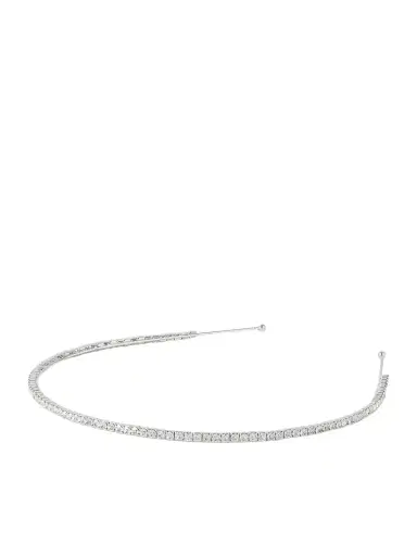 Jennifer Behr Elize Silver-tone Swarovski Crystal Headband | Thumbnail 1 Jennifer Behr Elize Silver-tone Swarovski Crystal Headband | Thumbnail 1