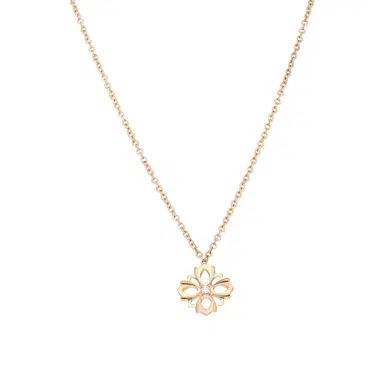 Gucci Gucci Flora 18K Rose Gold Diamond Pendant Necklace by The Solist | Thumbnail 1 Gucci Gucci Flora 18K Rose Gold Diamond Pendant Necklace by The Solist | Thumbnail 1