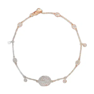 Gucci Gucci Interlocking G 18K Rose Gold Diamond Bracelet YBA729403001016 - M (6.7 by The Solist | Thumbnail 1 Gucci Gucci Interlocking G 18K Rose Gold Diamond Bracelet YBA729403001016 - M (6.7 by The Solist | Thumbnail 1