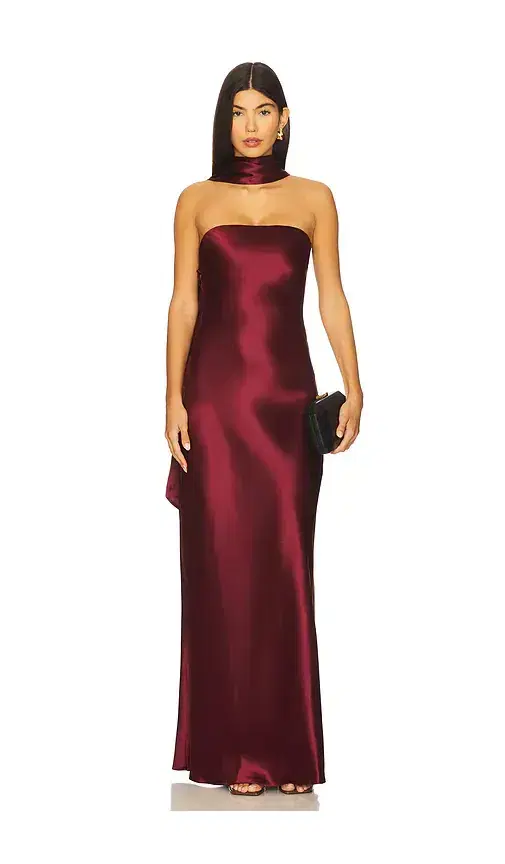 The Lilia Satin Dress The Lilia Satin Dress