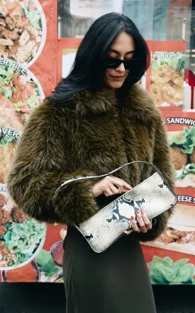 The Frankie Shop Hope Faux Fur Jacket | Thumbnail 2 The Frankie Shop Hope Faux Fur Jacket | Thumbnail 2