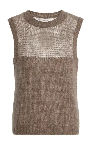 Lisa Yang Darcia Cashmere-Silk Top | Thumbnail 1 Lisa Yang Darcia Cashmere-Silk Top | Thumbnail 1