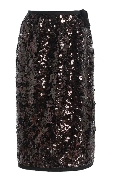 Prada Sequined Midi Skirt | Thumbnail 6 Prada Sequined Midi Skirt | Thumbnail 6