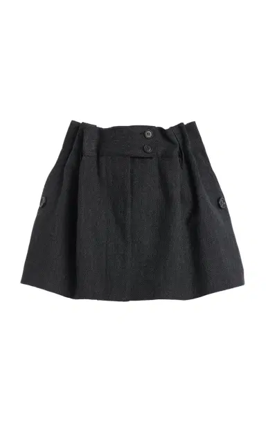 Prada Herringbone Cotton Mini Skirt | Thumbnail 6 Prada Herringbone Cotton Mini Skirt | Thumbnail 6