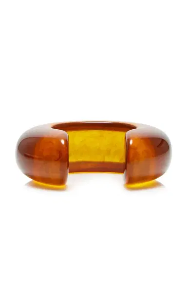 Lizzie Fortunato Arc Cuff In Tortoise | Thumbnail 6 Lizzie Fortunato Arc Cuff In Tortoise | Thumbnail 6
