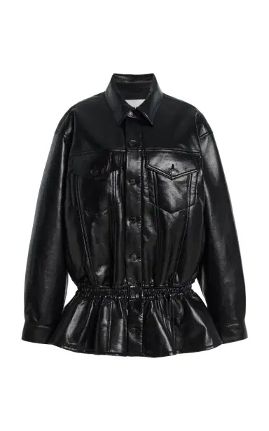 Agolde Rubik Leather Jacket | Thumbnail 6 Agolde Rubik Leather Jacket | Thumbnail 6
