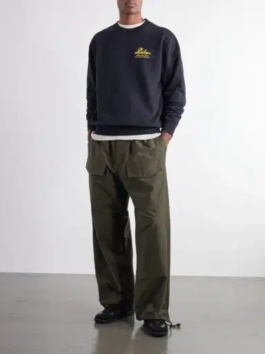 Aimé Leon Dore Unisphere Logo-Print Cotton-Jersey Sweatshirt - Men | Thumbnail 2 Aimé Leon Dore Unisphere Logo-Print Cotton-Jersey Sweatshirt - Men | Thumbnail 2
