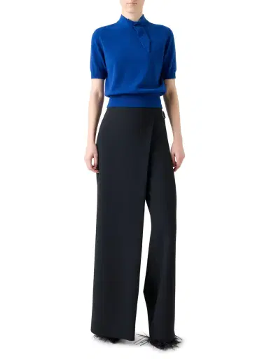 Akris Short Cashmere Pullover | Thumbnail 3 Akris Short Cashmere Pullover | Thumbnail 3