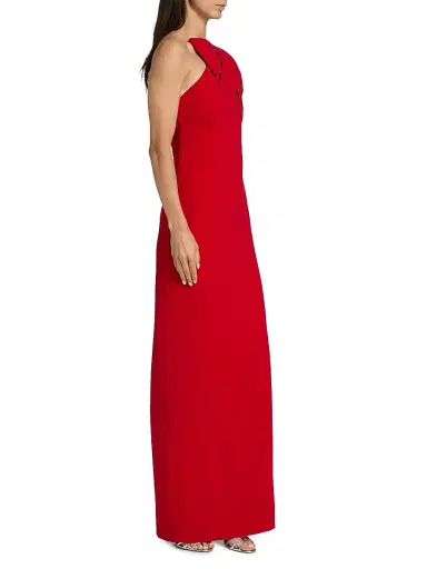 SACHIN & BABI Women's Cosette Bow Crêpe One-Shoulder Gown | Thumbnail 4 SACHIN & BABI Women's Cosette Bow Crêpe One-Shoulder Gown | Thumbnail 4