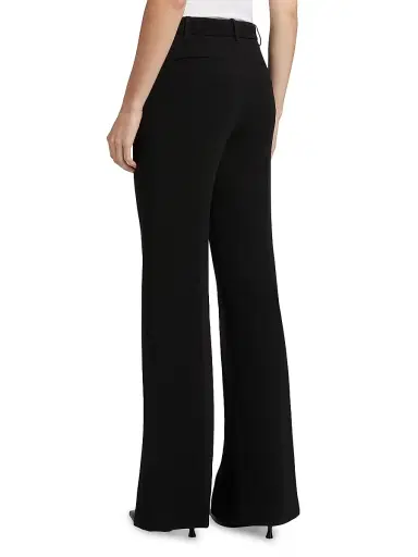 Nili Lotan Women's Effy Flared Pants - Black | Thumbnail 5 Nili Lotan Women's Effy Flared Pants - Black | Thumbnail 5