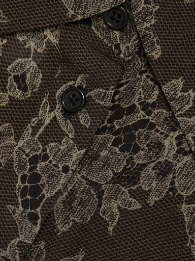 PAIGE Women's Desano Floral Shirt - Black Multi | Thumbnail 7 PAIGE Women's Desano Floral Shirt - Black Multi | Thumbnail 7