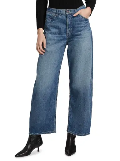 Nili Lotan Women's Tribeca Relaxed Jeans - Classic Wash - Size 32 | Thumbnail 3 Nili Lotan Women's Tribeca Relaxed Jeans - Classic Wash - Size 32 | Thumbnail 3