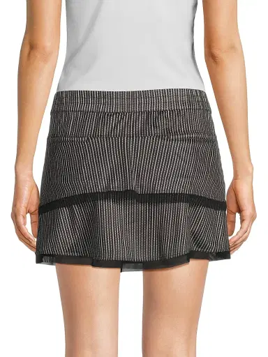 Lucky in Love Women's Stripe It Up High-Waist Pinstripe Skort | Thumbnail 5 Lucky in Love Women's Stripe It Up High-Waist Pinstripe Skort | Thumbnail 5
