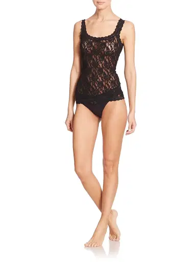 Hanky Panky Women's Cotton V-Kini - Navy | Thumbnail 2 Hanky Panky Women's Cotton V-Kini - Navy | Thumbnail 2