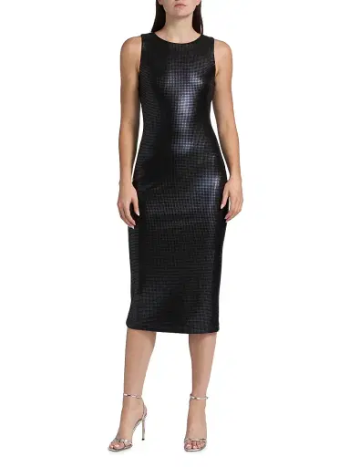 PRABAL GURUNG Women's Embellished Sleeveless Sheath Dress - Black - Size Large | Thumbnail 3 PRABAL GURUNG Women's Embellished Sleeveless Sheath Dress - Black - Size Large | Thumbnail 3
