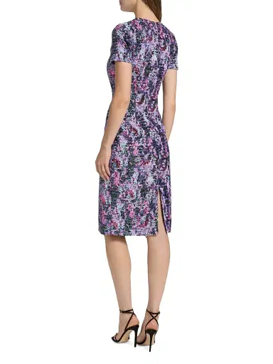 PRABAL GURUNG Women's Sequined Short-Sleeve Sheath Dress | Thumbnail 5 PRABAL GURUNG Women's Sequined Short-Sleeve Sheath Dress | Thumbnail 5